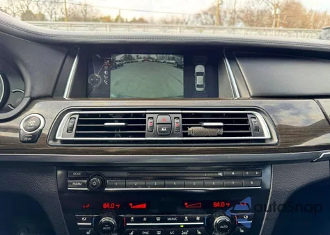 2014 BMW 750 Xi from USA, damaged, VIN WBAYB6C5XED224476